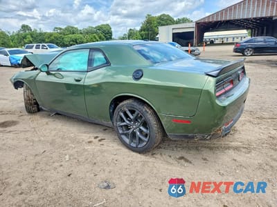 Drugie zdjęcie samochodu z przodu: 2022 DODGE CHALLENGER SXT VIN:2C3CDZAG5NH165440 - miniatura