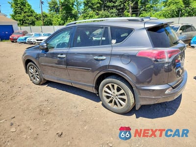 Drugie zdjęcie samochodu z przodu: 2017 TOYOTA RAV4 PLATINUM VIN:2T3DFREV2HW542989 - miniatura