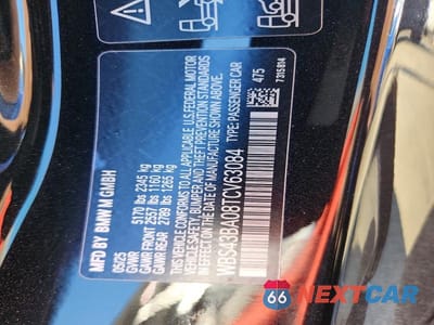 Zdjęcie 12 z 12 samochodu: 2026 BMW M4 VIN:WBS43BA08TCV63084 - miniatura