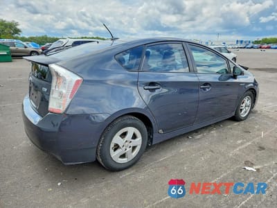 Trzecie zdjęcie samochodu z tyłu: 2010 TOYOTA PRIUS IV VIN:JTDKN3DU0A0080667 - miniatura