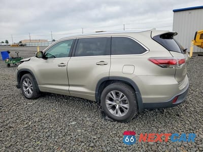 Drugie zdjęcie samochodu z przodu: 2015 TOYOTA HIGHLANDER XLE VIN:5TDJKRFH0FS083130 - miniatura