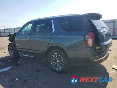 Drugie zdjęcie samochodu z przodu: 2021 CHEVROLET TAHOE C1500 LT VIN:1GNSCNKD9MR236748 - miniatura
