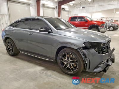 Czwarte zdjęcie samochodu z boku: 2021 MERCEDES-BENZ GLE COUPE AMG 53 4MATIC VIN:4JGFD6BB4MA379533 - miniatura