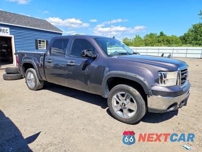 Czwarte zdjęcie samochodu z boku: 2010 GMC SIERRA K1500 SLE VIN:3GTRKVE39AG137324 - miniatura