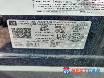 Zdjęcie 13 z 13 samochodu: 2020 GMC TERRAIN DENALI VIN:3GKALXEX3LL276016 - miniatura