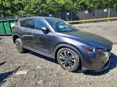 Czwarte zdjęcie samochodu z boku: 2022 MAZDA CX-5 PREMIUM VIN:JM3KFBDM6N1531521 - miniatura