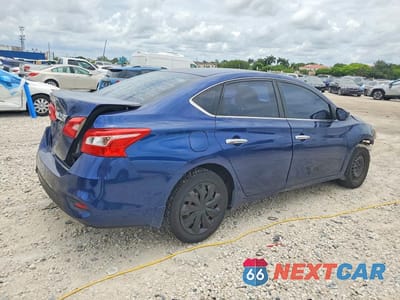 Trzecie zdjęcie samochodu z tyłu: 2016 NISSAN SENTRA S VIN:3N1AB7AP8GY311682 - miniatura