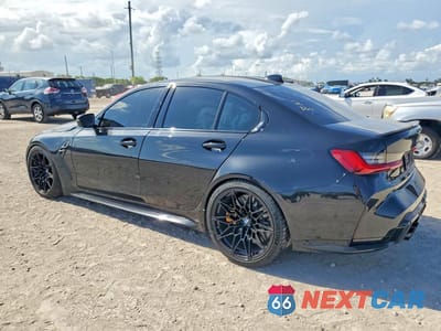 Drugie zdjęcie samochodu z przodu: 2021 BMW M3 COMPETITION VIN:WBS33AY02MFL19023 - miniatura