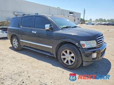 Czwarte zdjęcie samochodu z boku: 2006 INFINITI QX56 BASE VIN:5N3AA08C46N802081 - miniatura
