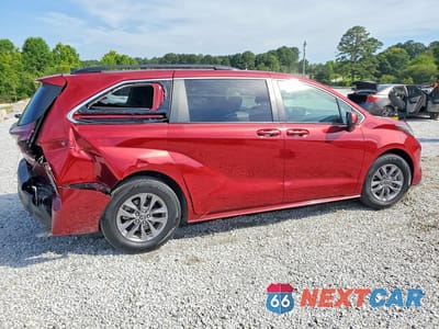 Trzecie zdjęcie samochodu z tyłu: 2022 TOYOTA SIENNA LE VIN:5TDBRKECXNS130952 - miniatura