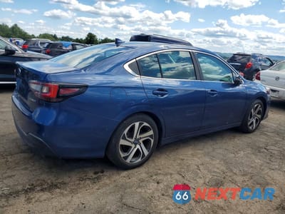 Trzecie zdjęcie samochodu z tyłu: 2021 SUBARU LEGACY LIMITED VIN:4S3BWAN67M3011804 - miniatura