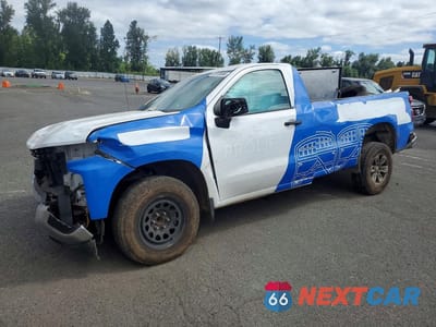 2021 CHEVROLET SILVERADO C1500 3GCNWAEF5MG279812 - główne zdjęcie licytacji z USA - miniatura