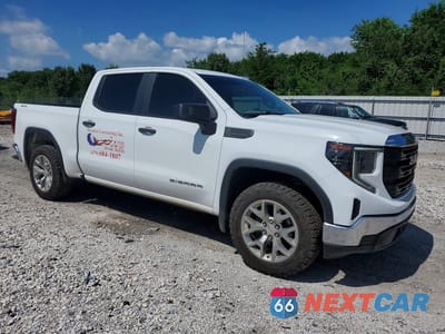 Czwarte zdjęcie samochodu z boku: 2024 GMC SIERRA K1500 VIN:3GTPUAEK6RG281846 - miniatura