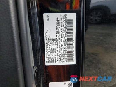 Zdjęcie 12 z 12 samochodu: 2021 HONDA ACCORD TOURING VIN:1HGCV2F94MA030815 - miniatura