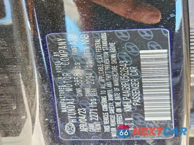 Zdjęcie 12 z 12 samochodu: 2023 HYUNDAI ELANTRA LIMITED VIN:KMHLP4AG8PU562643 - miniatura