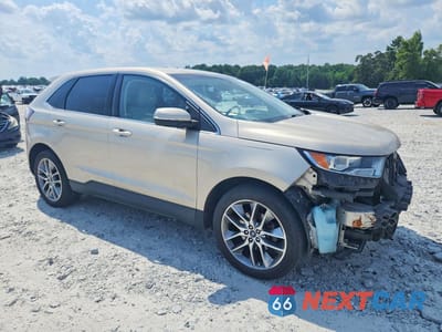 Czwarte zdjęcie samochodu z boku: 2017 FORD EDGE TITANIUM VIN:2FMPK3K97HBC01468 - miniatura
