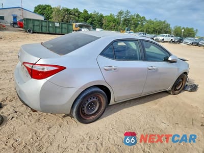Trzecie zdjęcie samochodu z tyłu: 2014 TOYOTA COROLLA LE VIN:5YFBURHE2EP081839 - miniatura
