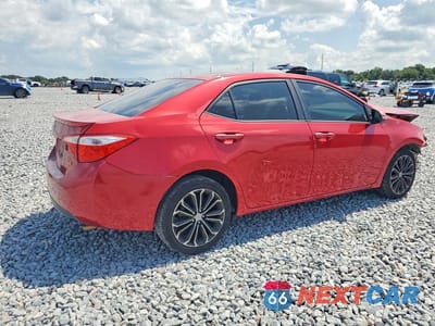 Trzecie zdjęcie samochodu z tyłu: 2014 TOYOTA COROLLA S PLUS VIN:2T1BURHE5EC177464 - miniatura