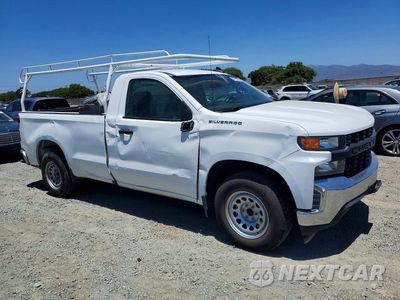 Czwarte zdjęcie samochodu z boku: 2021 CHEVROLET SILVERADO C1500 VIN:3GCNWAEH5MG100749 - miniatura