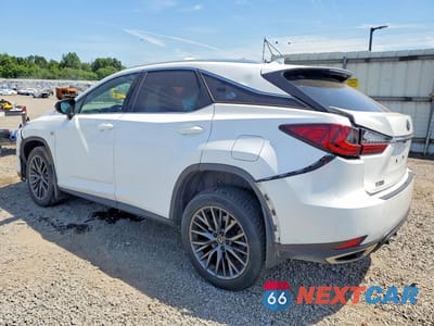 Drugie zdjęcie samochodu z przodu: 2022 LEXUS RX 350 F SPORT VIN:2T2SZMDAXNC360071 - miniatura