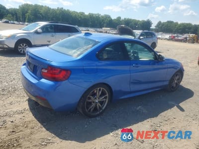 Trzecie zdjęcie samochodu z tyłu: 2016 BMW M235I VIN:WBA1J7C52GV289815 - miniatura