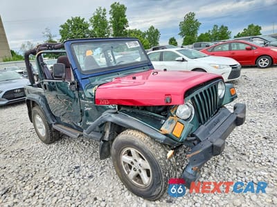 Czwarte zdjęcie samochodu z boku: 2000 JEEP WRANGLER / TJ VIN:1J4FA49S4YP787048 - miniatura