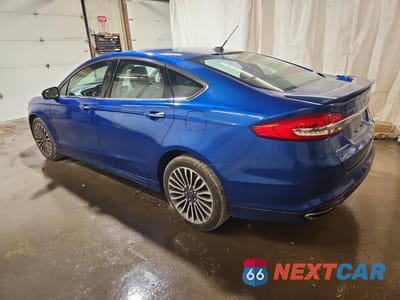 Drugie zdjęcie samochodu z przodu: 2018 FORD FUSION TITANIUM VIN:3FA6P0D91JR155761 - miniatura