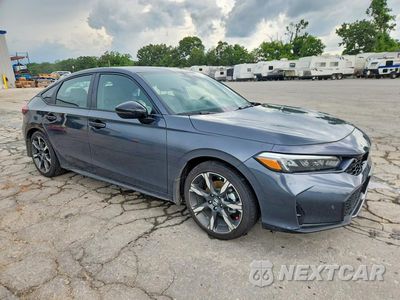 Czwarte zdjęcie samochodu z boku: 2026 HONDA CIVIC SPORT TOURING VIN:19XFL4H92TE015428 - miniatura