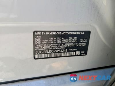 Zdjęcie 13 z 13 samochodu: 2023 BMW X7 XDRIVE40I VIN:5UX23EM05P9P84249 - miniatura