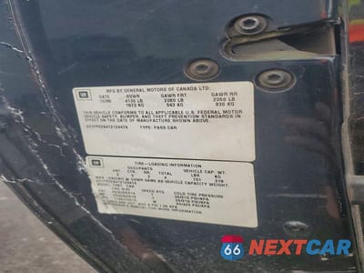 Zdjęcie 12 z 12 samochodu: 1996 CHEVROLET CAMARO BASE VIN:2G1FP22K4T2124476 - miniatura