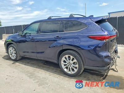 Drugie zdjęcie samochodu z przodu: 2021 TOYOTA HIGHLANDER LIMITED VIN:5TDYZRAH7MS527876 - miniatura