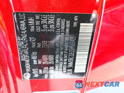 Zdjęcie 14 z 14 samochodu: 2025 HYUNDAI TUCSON SEL VIN:5NMJBCDE0SH565423 - miniatura