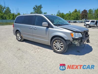 Czwarte zdjęcie samochodu z boku: 2014 DODGE GRAND CARAVAN SXT VIN:2C4RDGCG5ER427751 - miniatura