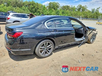 Trzecie zdjęcie samochodu z tyłu: 2020 BMW 750 XI VIN:WBA7U2C05LBX84823 - miniatura