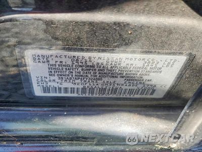 Zdjęcie 12 z 12 samochodu: 2015 NISSAN SENTRA S VIN:3N1AB7AP4FY324685 - miniatura