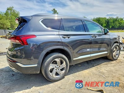 Trzecie zdjęcie samochodu z tyłu: 2022 HYUNDAI SANTA FE SEL VIN:5NMS2DAJ1NH459417 - miniatura