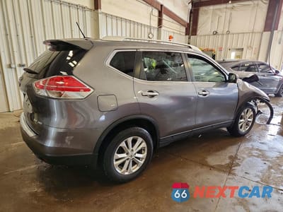 Trzecie zdjęcie samochodu z tyłu: 2016 NISSAN ROGUE SV VIN:KNMAT2MV3GP697713 - miniatura