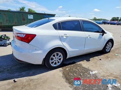 Trzecie zdjęcie samochodu z tyłu: 2016 KIA RIO LX VIN:KNADM4A31G6639756 - miniatura
