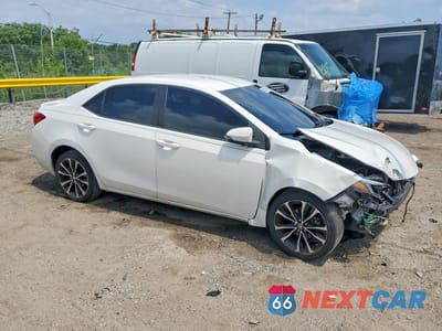 Czwarte zdjęcie samochodu z boku: 2018 TOYOTA COROLLA SE VIN:2T1BURHE6JC018754 - miniatura