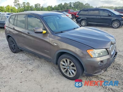 Czwarte zdjęcie samochodu z boku: 2013 BMW X3 XDRIVE28I VIN:5UXWX9C50D0A26493 - miniatura