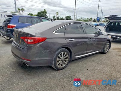 Trzecie zdjęcie samochodu z tyłu: 2015 HYUNDAI SONATA SPORT VIN:5NPE34AF5FH190350 - miniatura