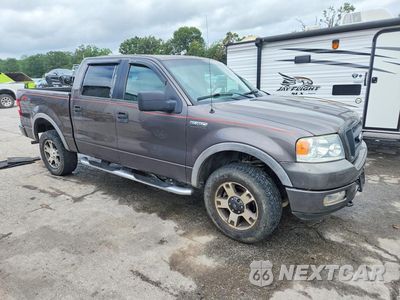 Czwarte zdjęcie samochodu z boku: 2005 FORD F150 SUPERCREW VIN:1FTPW14595KE05326 - miniatura