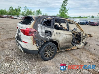 Trzecie zdjęcie samochodu z tyłu: 2018 BMW X3 XDRIVE30I VIN:5UXTR9C55JLD66858 - miniatura