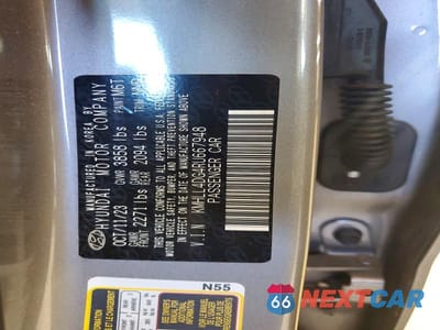 Zdjęcie 12 z 12 samochodu: 2024 HYUNDAI ELANTRA SE VIN:KMHLL4DG4RU667948 - miniatura