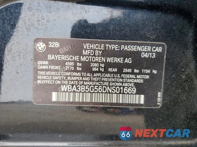 Zdjęcie 12 z 12 samochodu: 2013 BMW 328 XI SULEV VIN:WBA3B5G56DNS01669 - miniatura