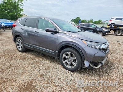 Czwarte zdjęcie samochodu z boku: 2019 HONDA CR-V EXL VIN:2HKRW2H89KH632108 - miniatura