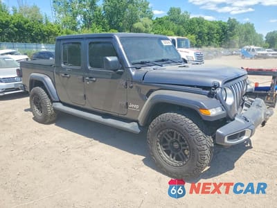 Czwarte zdjęcie samochodu z boku: 2020 JEEP GLADIATOR OVERLAND VIN:1C6HJTFG8LL212094 - miniatura