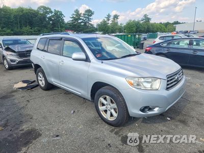 Czwarte zdjęcie samochodu z boku: 2010 TOYOTA HIGHLANDER BASE VIN:5TDBK3EH9AS031216 - miniatura