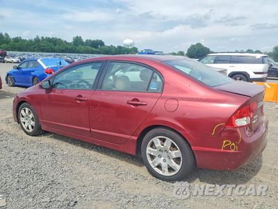 Drugie zdjęcie samochodu z przodu: 2010 HONDA CIVIC LX VIN:2HGFA1F59AH576278 - miniatura