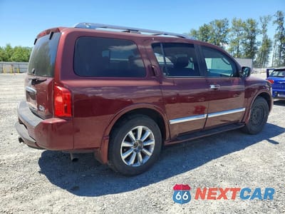 Trzecie zdjęcie samochodu z tyłu: 2010 INFINITI QX56 BASE VIN:5N3ZA0NCXAN900354 - miniatura
